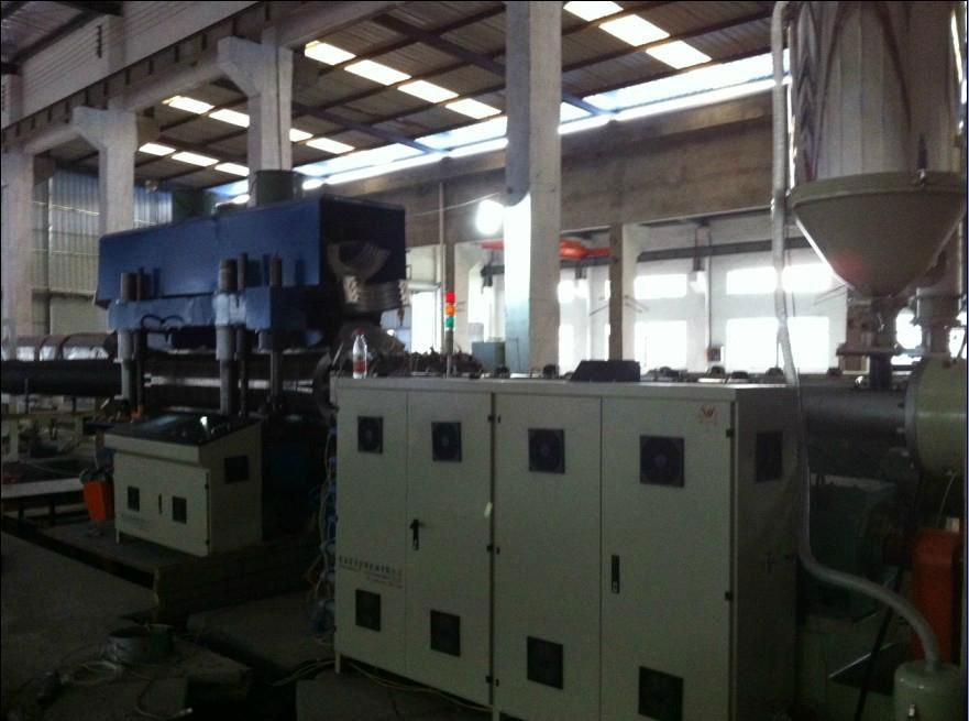 600mm HDPE corrugated pipe extrusion machine 5