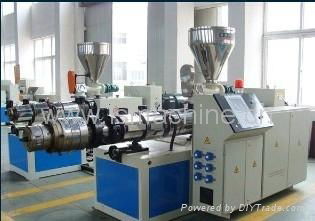 PVC/PE/PPR/HDPE tube extrusion machine