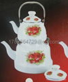 enamel teapot tea kettle enamelware 2