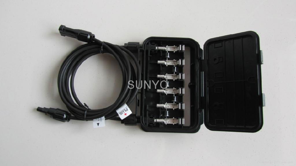 6 rail junction box used for solar panel  4