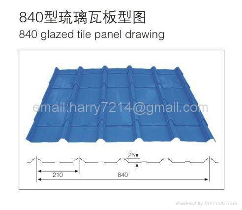 Glazed Tile Roll Forming Machine 3