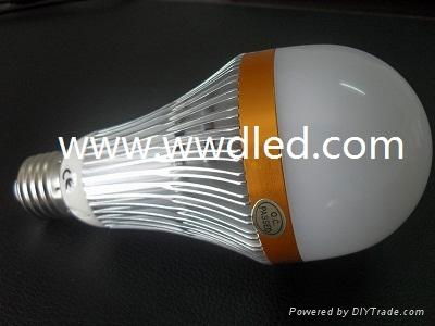 7w led bulb light for home E27