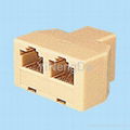 telephone modular adaptors F-2F