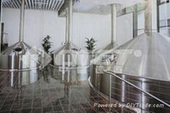 large beer brewery equipment plant  