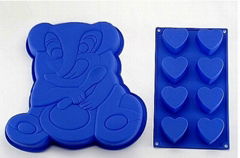 silicone pumpkin cake mold