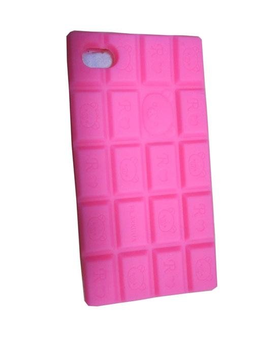 For iPhone 4G silicon cover-chocolate shape 2