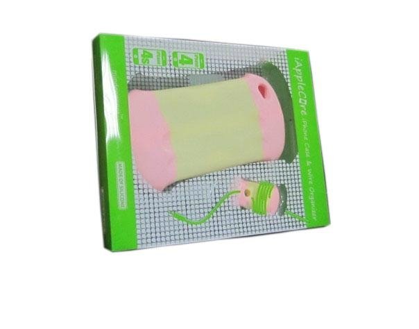 For iPhone 4G silicon cover-chocolate shape 3