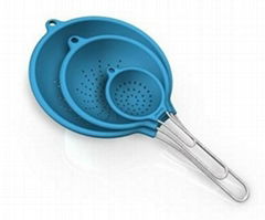 Silicone Colander Strainer 