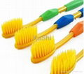 resin double coat nano toothbrush