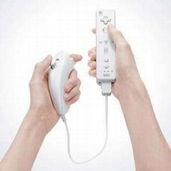 remote controller and nunchuck 