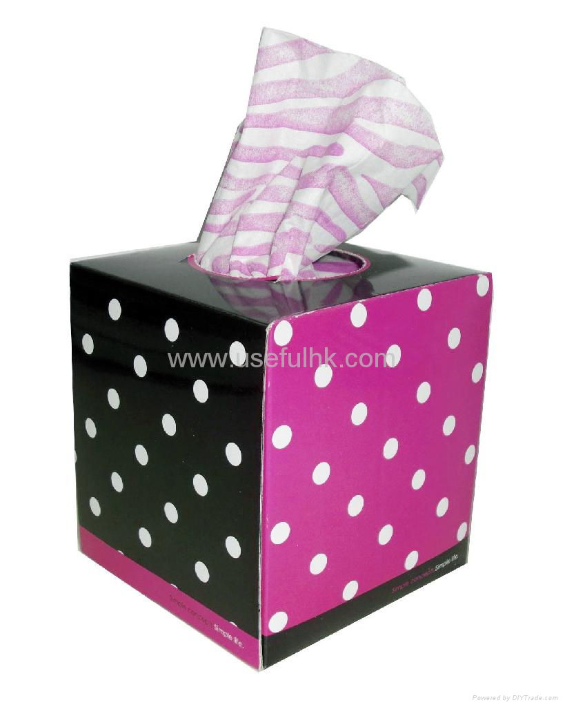 Cube Box Facial Tissue 3