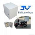 Insulated Layer and Clapboard of Motorcycle Sushi Delivery Box 1