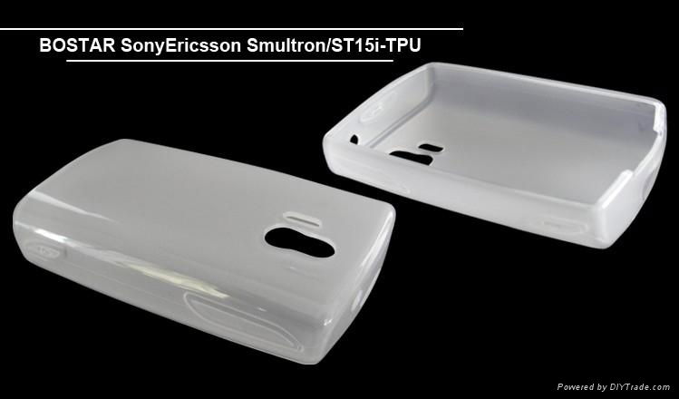 TPU Case for sony ericsson xperia mini  3