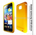 colorful silicon case for SAMSUNG Galaxy i9100 1