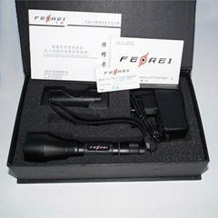 3W LED Torch Flashlight with Cree Q5 LED 18650 Rechargeable Battery and 200Lm 