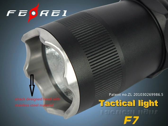 Rechargeable Cree LED Flashlight with Cree XP-G R5 LED and Aluminum Body