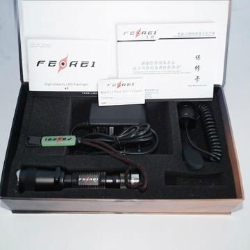 Rechargeable Cree LED Flashlight with Cree XP-G R5 LED and Aluminum Body  4