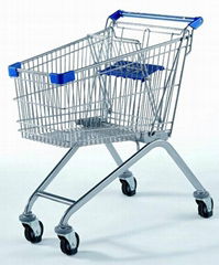 Supermarket shopping trolley