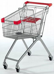 American style shopping cart