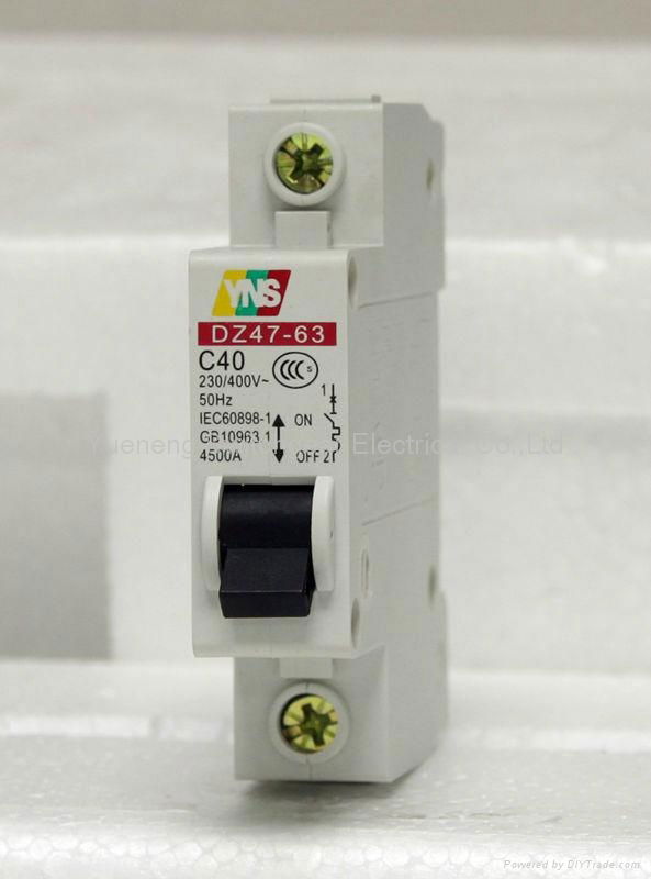 DZ47 Series Electronic with Over-current Protection Circuit breaker 