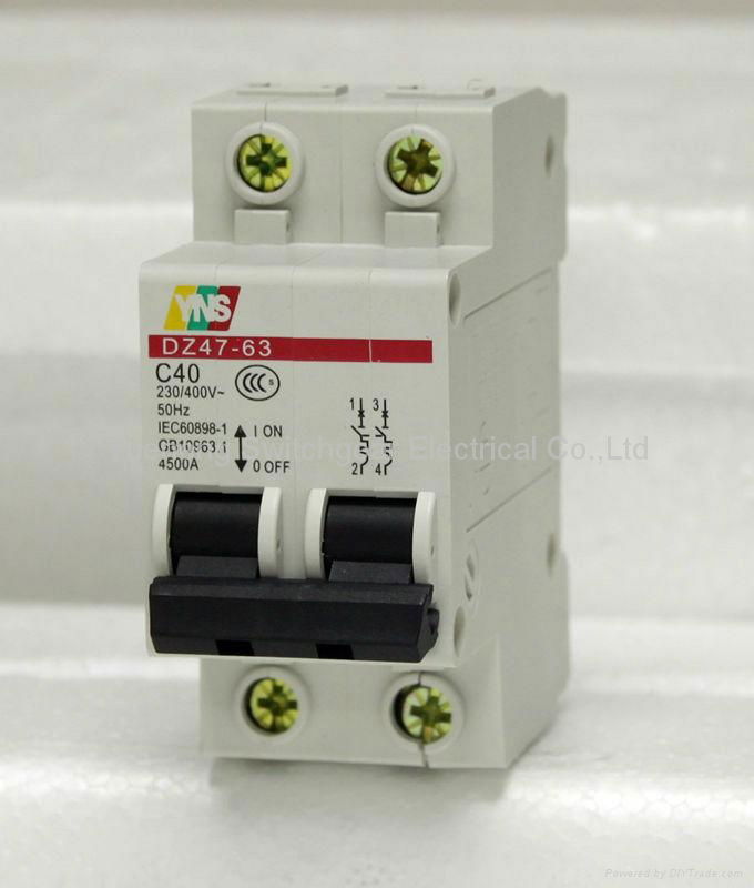 DZ47 Series Electronic with Over-current Protection Circuit breaker  2