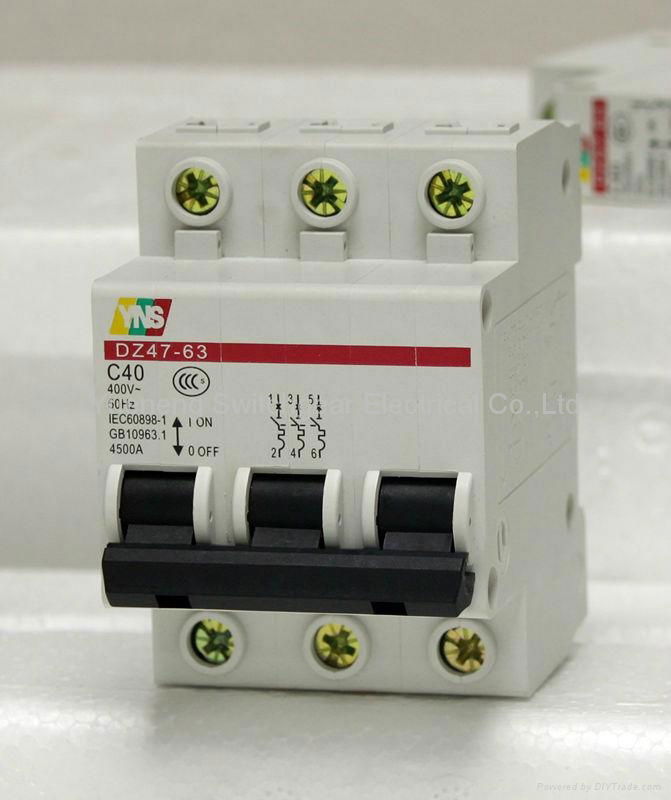 DZ47 Series Electronic with Over-current Protection Circuit breaker  3