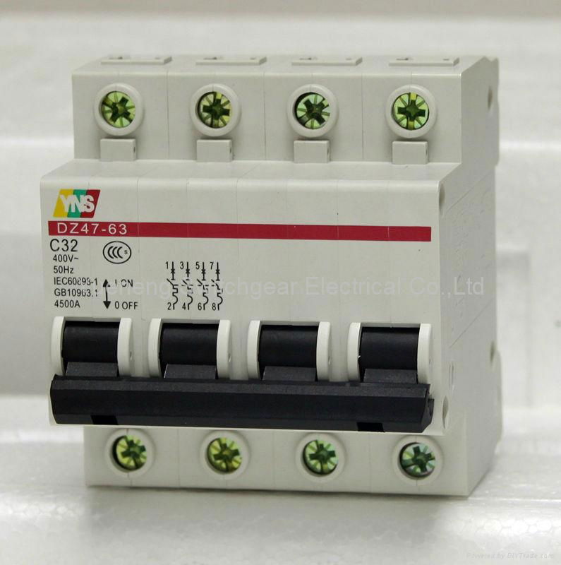 DZ47 Series Electronic with Over-current Protection Circuit breaker  4