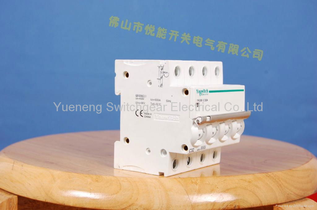 YNC65 Series High breaking Miniature Circuit Breaker 2