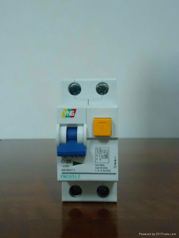 YNC65LE Electronic with Over-current Protection Circuit Breaker 2