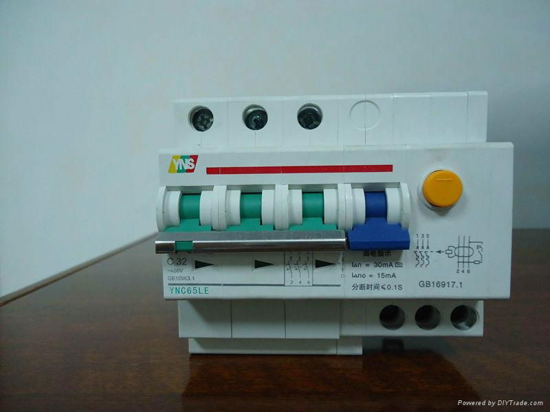 YNC65LE Electronic with Over-current Protection Circuit Breaker 4