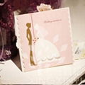 2012 Modern Wedding Invitation Card printing  1