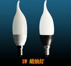 1W LED蜡烛灯