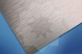 Brushed aluminum sheet