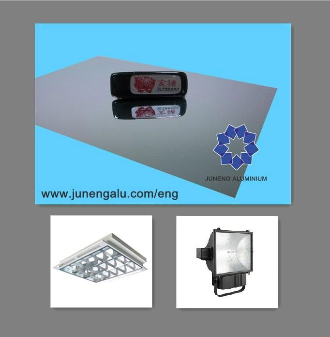 mirror/bright aluminium sheet specialize in grille lamp
