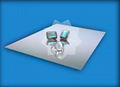 mirror/bright aluminium sheet specialize in grille lamp 2