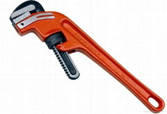 slanting pipe wrench