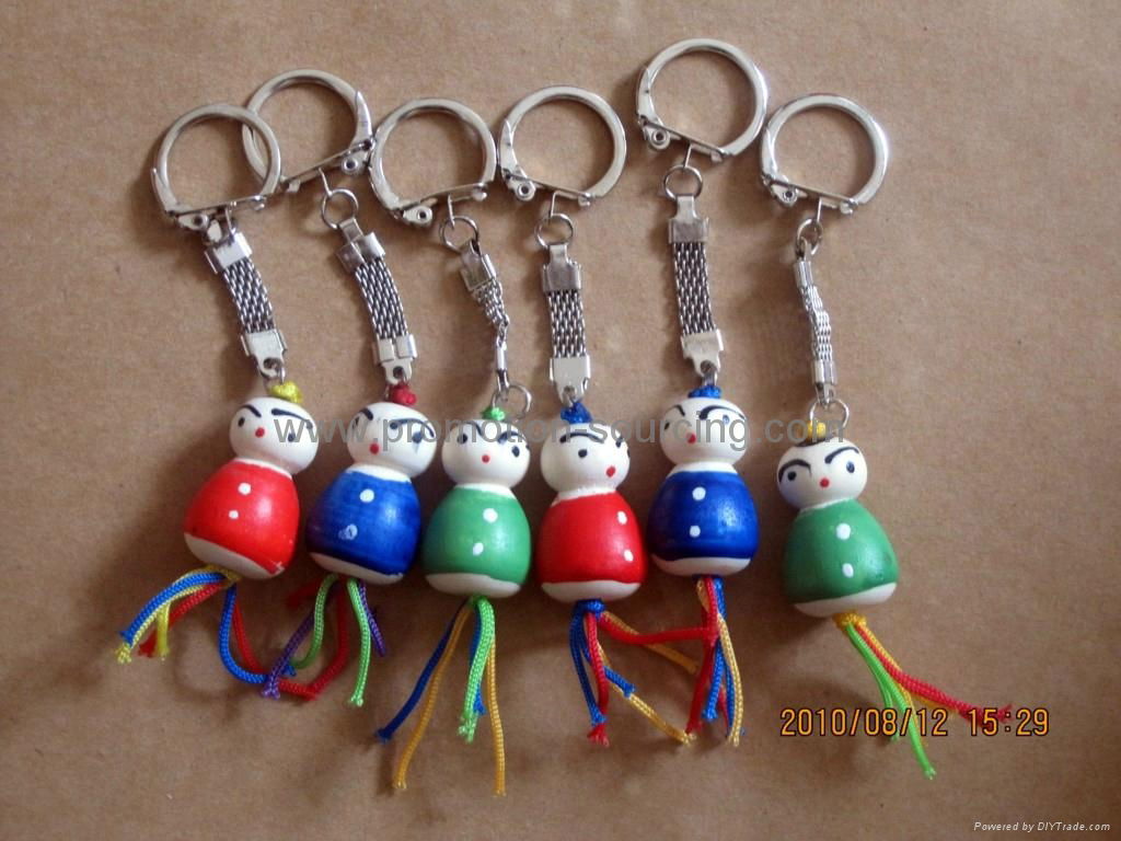 lucky doll key chain