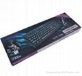 ZK5300 durable waterproof keyboard PS / 2 USB furnishings 1
