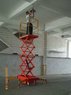 Elevating work platform