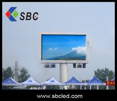 outdoor full color led display with high quality and brightness