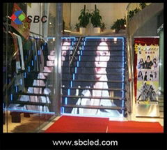 P6 indoor full color stairway led display with high quality