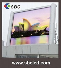 P8 high definition led display screen for video show