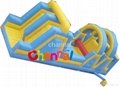 inflatable obstacle course/bouncy obstacle games 2