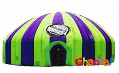 Inflatable tent