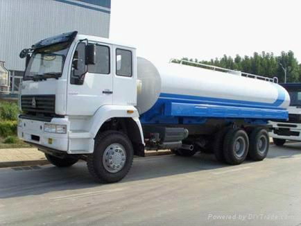 water tank truck