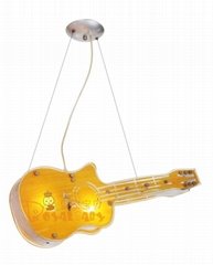 Guitar cartoon lamp