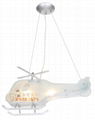 glass craftwork cartoon lamp