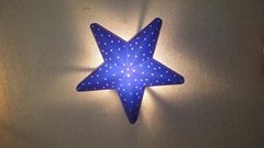 PVC Cartoon star moon sun wall lamp
