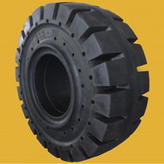 Pneumatic rim solid tyre