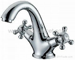 Double Level Wash Basin Mixer